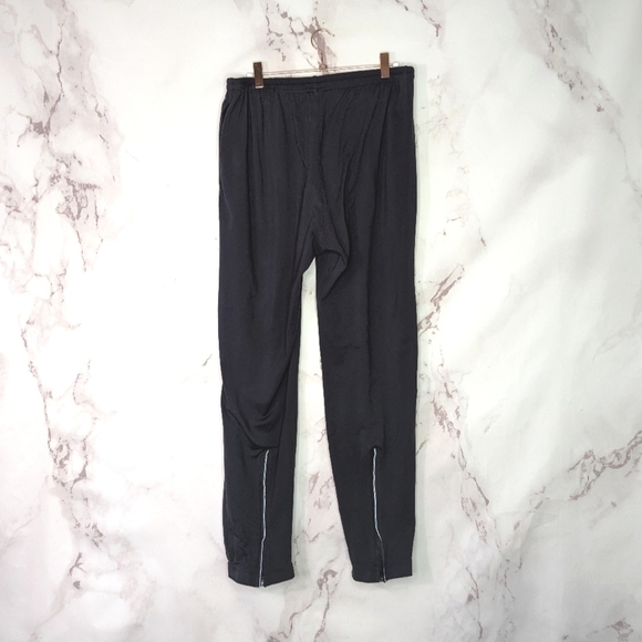 REI Legging Men Size Large Black Zip Leg Baselayer Running - Picture 5 of 11